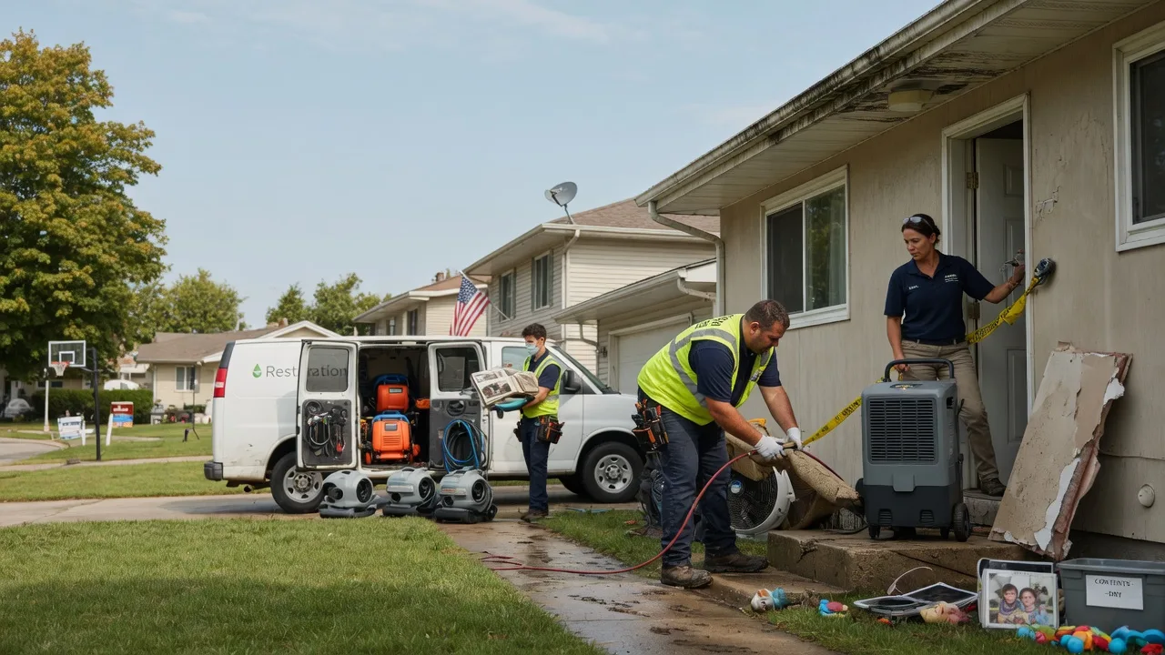 Water Damage Restoration in Hazel Green, WI near me